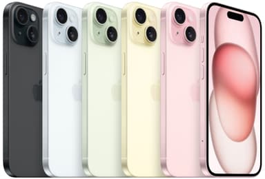 iPhone 15 – 5G smarttelefon 128GB Grønn