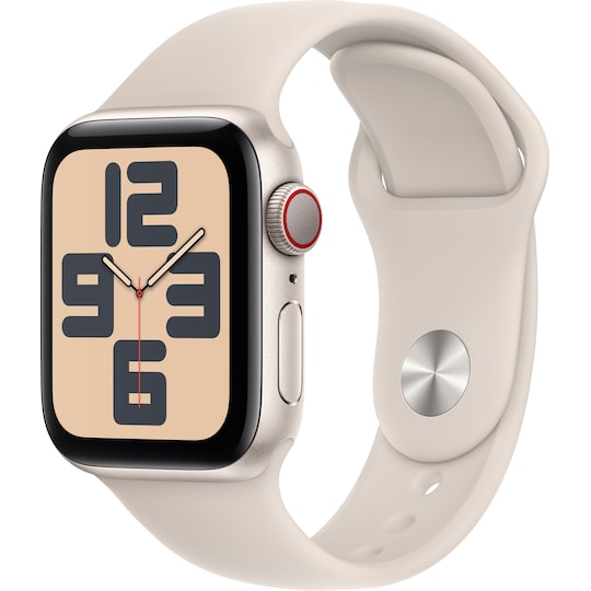 Apple Watch SE 2nd Gen 40mm LTE (Starlight/Starlight sport band S/M)