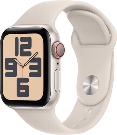 Apple Watch SE 2nd Gen 40mm LTE (Starlight/Starlight sport band S/M)