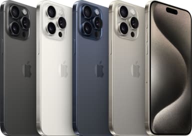 iPhone 15 Pro Max 5G smarttelefon 256GB Blå Titan