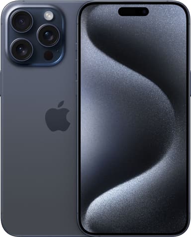 iPhone 15 Pro Max 5G smarttelefon 256GB Blå Titan