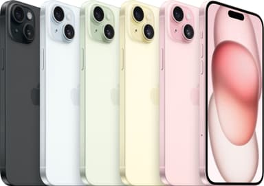 iPhone 15 Plus – 5G smarttelefon 128GB Gul