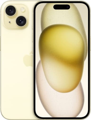 iPhone 15 – 5G smarttelefon 256GB Gul