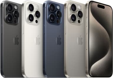iPhone 15 Pro 5G smarttelefon 256GB Blå Titan