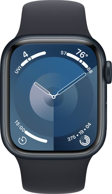 Apple Watch S9 45mm GPS+CEL (Midnight Alu/Midnight Sport Band) S/M