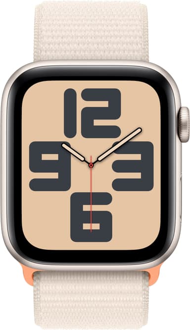 Apple Watch SE 2nd Gen 44mm GPS (Starlight Alu/Starlight sport loop)