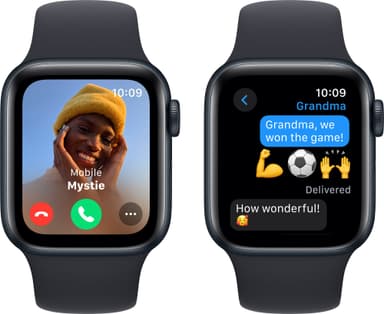 Apple Watch SE 2nd Gen 40mm GPS (Midnight Alu/Midnight sport band S/M)