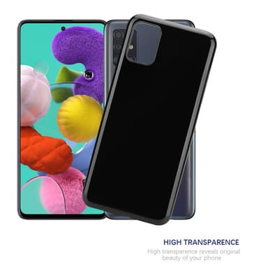 Samsung Galaxy A51 4G / M40s deksel ultra slim (svart)