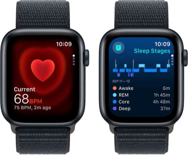Apple Watch SE 2nd Gen 44mm LTE (Midnight Alu/Midnight sport loop)