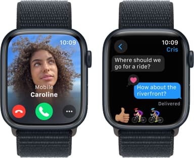 Apple Watch S9 45mm GPS+CEL (Midnight Alu/Midnight Sport Loop)