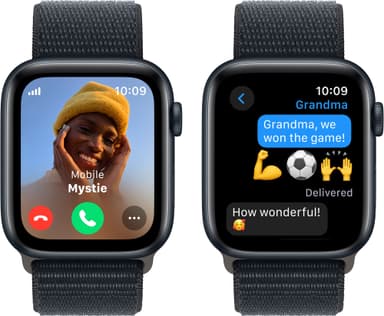 Apple Watch SE 2nd Gen 44mm LTE (Midnight Alu/Midnight sport loop)