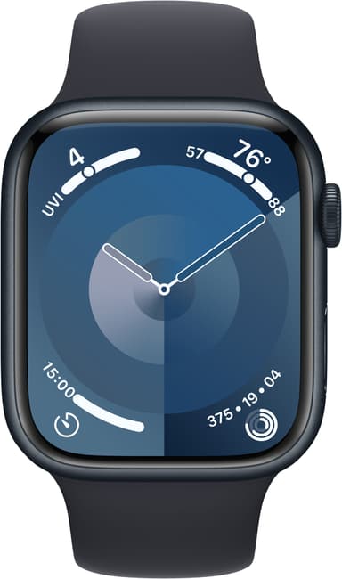 Apple Watch S9 45mm GPS (Midnight Alu/Midnight Sport Band) M/L