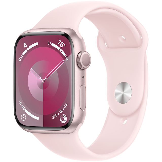 Apple Watch S9 45mm GPS (Pink Alu/Light Pink Sport Band) S/M