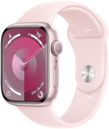Apple Watch S9 45mm GPS (Pink Alu/Light Pink Sport Band) M/L