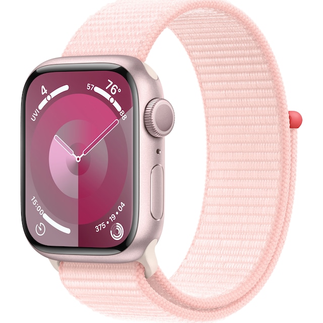Apple Watch S9 41mm GPS (Pink Alu/Light Pink Sport Loop)