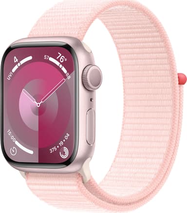 Apple Watch S9 41mm GPS (Pink Alu/Light Pink Sport Loop)