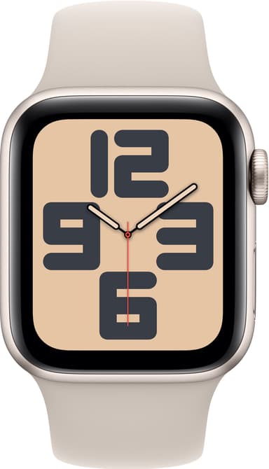 Apple Watch SE 2nd Gen 40mm GPS (Starlight/Starlight sport band S/M)