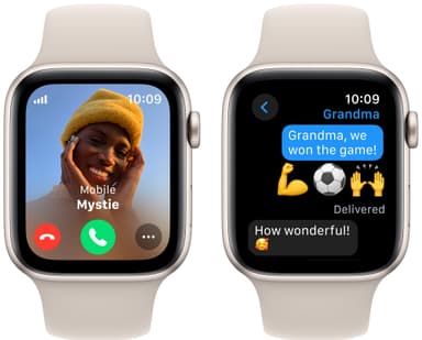 Apple Watch SE 2nd Gen 44mm LTE (Starlight/Starlight sport band M/L)