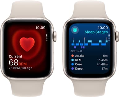 Apple Watch SE 2nd Gen 44mm LTE (Starlight/Starlight sport band M/L)