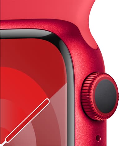 Apple Watch S9 45mm CEL (PRODUCT)RED Alu/(PRODUCT)RED Sport Band) M/L