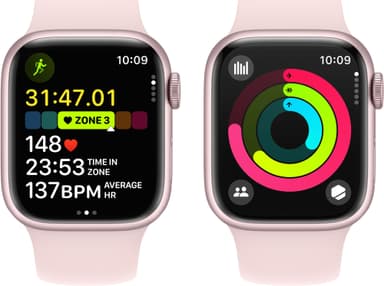 Apple Watch S9 45mm GPS+CEL (Pink Alu/Light Pink Sport Band) M/L