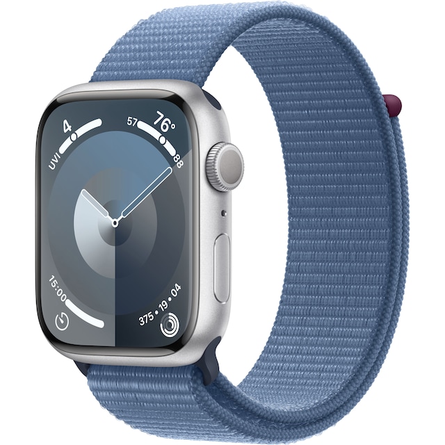 Apple Watch S9 45mm GPS (Silver Alu/Winter Blue Sport Loop)