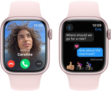 Apple Watch S9 45mm GPS+CEL (Pink Alu/Light Pink Sport Band) M/L