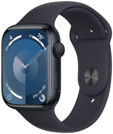 Apple Watch S9 45mm GPS (Midnight Alu/Midnight Sport Band) M/L
