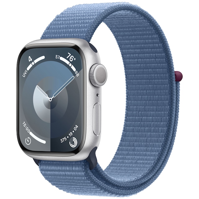Apple Watch S9 41mm GPS (Silver Alu/Winter Blue Sport Loop)