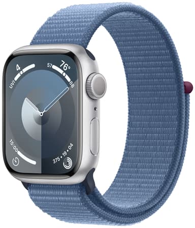 Apple Watch S9 41mm GPS (Silver Alu/Winter Blue Sport Loop)
