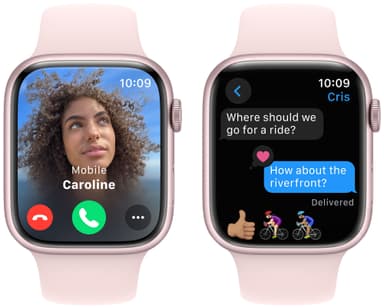 Apple Watch S9 45mm GPS (Pink Alu/Light Pink Sport Band) S/M