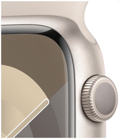 Apple Watch S9 45mm GPS (Starlight Alu/Starlight Sport Band) M/L