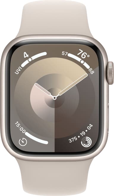 Apple Watch S9 41mm GPS+CEL (Starlight Alu/Starlight Sport Band) M/L
