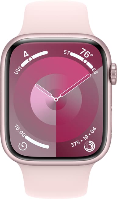 Apple Watch S9 45mm GPS (Pink Alu/Light Pink Sport Band) M/L