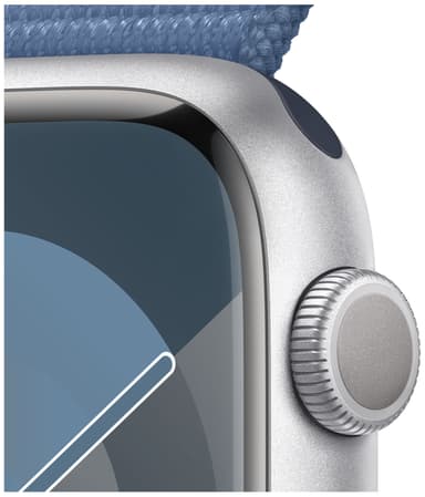Apple Watch S9 45mm GPS (Silver Alu/Winter Blue Sport Loop)