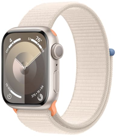 Apple Watch S9 41mm GPS (Starlight Alu/Starlight Sport Loop)