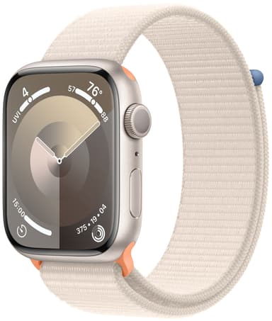 Apple Watch S9 45mm GPS (Starlight Alu/Starlight Sport Loop)