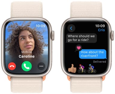 Apple Watch S9 45mm GPS (Starlight Alu/Starlight Sport Loop)