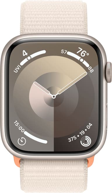 Apple Watch S9 45mm GPS (Starlight Alu/Starlight Sport Loop)