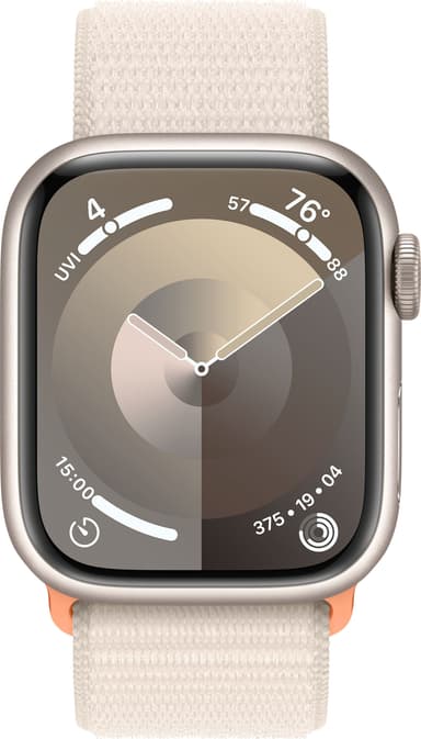 Apple Watch S9 41mm GPS+CEL (Starlight Alu/Starlight Sport Loop)