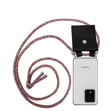 Samsung Galaxy S20 ULTRA Deksel med Halskjede (rød)