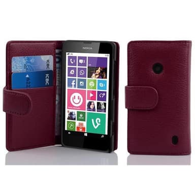 Nokia Lumia 630 / 635 lommebokdeksel etui (lilla)