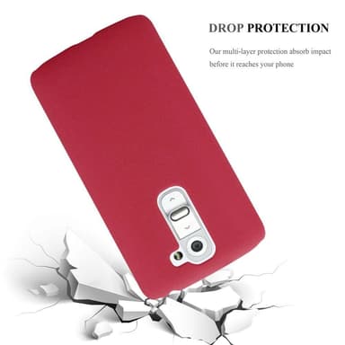 LG G2 MINI Hardt Deksel Cover (rød)
