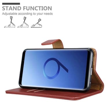 Samsung Galaxy S9 lommebokdeksel etui (rød)