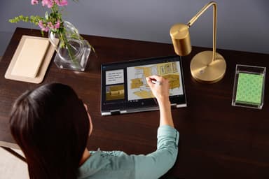 HP Envy x360 15-bq000no 15,6" 2-i-1 (mørk aske/sølv)