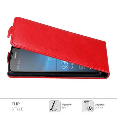 Nokia Lumia 950 XL deksel flip cover (rød)
