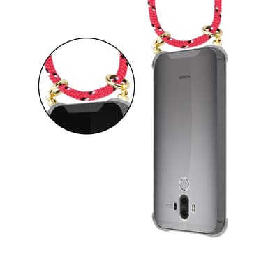 Huawei MATE 9 deksel med Halskjede (rosa)