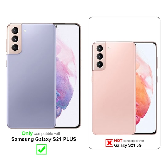 Samsung Galaxy S21 PLUS silikondeksel cover (rosa)