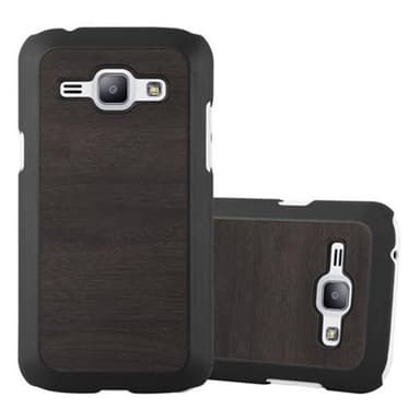 Samsung Galaxy J1 2015 Hardt Deksel Case (svart)