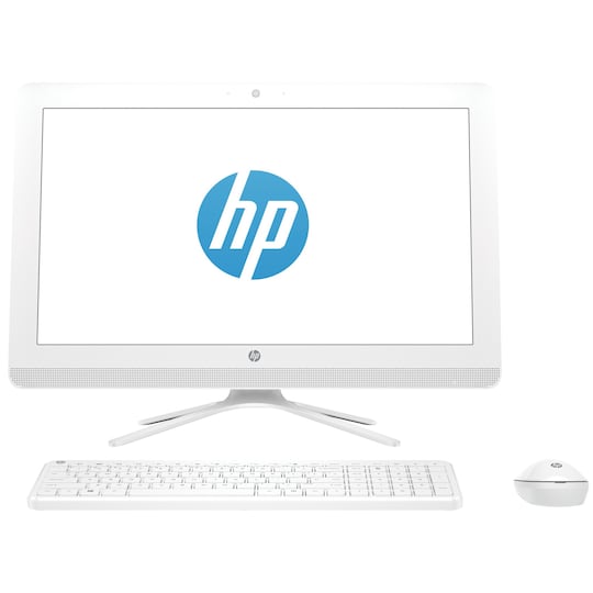 HP 22-b022no 21,5" AIO stasjonær PC (hvit)